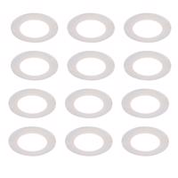 12 db-os beépíthető spotlámpa szett fehér, Dim-to-Warm LED-del 7W IP65 - Blanca