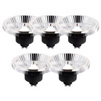 5 darabos GU10 3 lépésben dimmelhető LED izzó AR111 10W 700lm 2200-6500K készlet