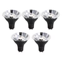 5 darabos GU10 3 lépésben dimmelhető LED izzókészlet 70mm 6.5W 600lm 2700K