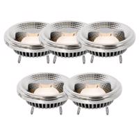5 db G53 dimmelhető LED izzó AR111 12W 600lm 2700K szett