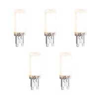 5 db G9 3 fokozatú dimmelhető LED izzó opál üveggel 4,5W 500lm 4000K