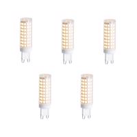 5 db G9 dimmelhető LED izzó szett 5,5W 500lm 3000K
