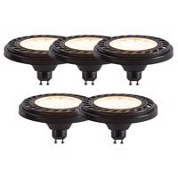 5 db GU10 3 fokozatú dimmelhető LED izzó AR111 8W 700lm 2700K szett