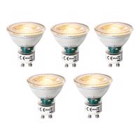 5 db GU10 3-staps dimbaar LED lamp 7W 700 lm 2200 - 6500K