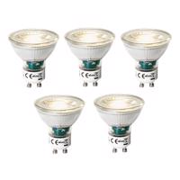 5 db GU10 3-staps dimbaar LED lamp 7W 700 lm 3000K