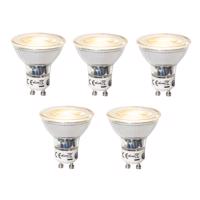 5 db GU10 dimbare LED lamp 7W 700 lm 2700K