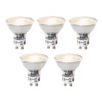 5 db GU10 dimbare LED lamp 7W 700 lm 3000K