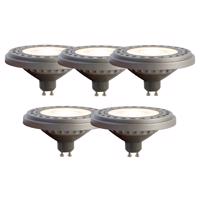 5 db GU10 LED izzó szett AR111 8W 750 lm 3000K
