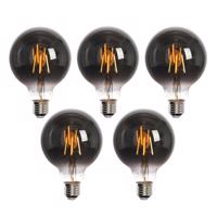 5 db-os készlet okos E27 LED izzó G95 füst 4W 60lm 1800-3000K