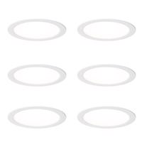 6 db beépíthető LED spotlámpa fehér 17 cm állítható Kelvinnel - Stephanie