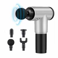 Akkumulátoros masszírózó, izomlazító pisztoly