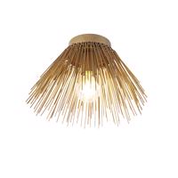 Art Deco mennyezeti lámpa arany színben, fényeffektussal - Broom