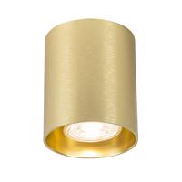 Design beépíthető spotlámpa arany, kerek GU10 50 mm - Tubo