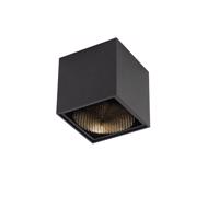 Design felületre szerelhető spotlámpa fekete GU10 111mm - Box Honey