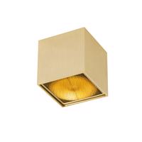 Design felületre szerelt spotlámpa arany GU10 111mm - Box Honey