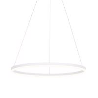 Design függőlámpa fehér 80 cm LED-del 3 fokozatban szabályozható - Anello