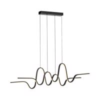 Design függőlámpa fekete, dimmelhető LED Easylift funkcióval - Altitude