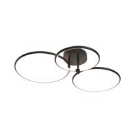 Design mennyezeti lámpa fekete, beépített LED-del, 3 fokozatú fényerőszabályozóval, 3 fényponttal - Joaniqa