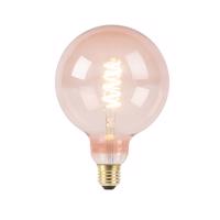 E27 tompítható LED spirál izzólámpa G125 rózsaszín 200 lm 2100K