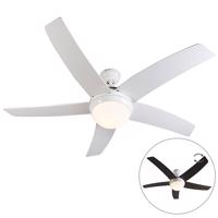 Fehér mennyezeti ventilátor távirányítóval - Cool 52
