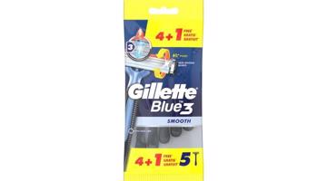 Gillette eldobható borotva 5 db Blue 3 Smooth