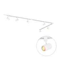 Intelligens sínrendszer 6 fehér spotlámpával, 1 fázisú, 300 cm - Iconic Jeana