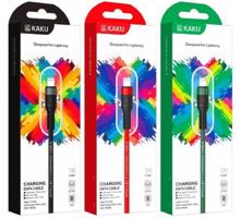 KAKU Qingrou Aluminium Gyorstöltő és adatkábel - Type C - Zöld 100cm