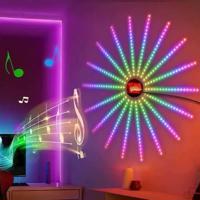 LED dekorvilágítás tüzijáték mintával RGB fénnyel