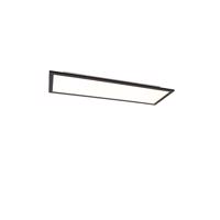 LED panel fekete 80 cm LED-del és távirányítóval - Liv