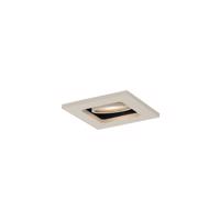 Modern beépíthető spotlámpa bézs GU10 50 mm elforgatható és dönthető - Qure