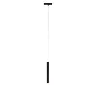 Modern fekete függőlámpa 1 fázisú sínrendszerhez 4,5W 3000K - Magnetic Cassie