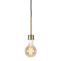 Modern függőlámpa bronz, fekete kábellel - Combi 1
