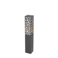 Modern kültéri oszlop fekete 60 cm IP44 - Nicole