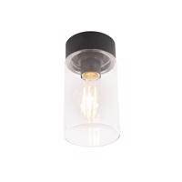 Modern mennyezeti lámpa fekete 22,6 cm IP44 - Jarra