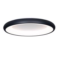 Modern mennyezeti lámpa fekete 60 cm beépített, szabályozható LED-del - Cardona