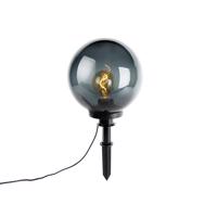 Modern tűs spot lámpa füstüveggel 30 cm IP44 - Moshi