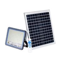 Nagy fényerejű lámpa utcára, udvarra-távirányítóval-különálló napelemmel