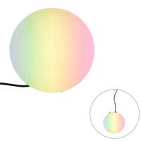 Okos kültéri lámpa fehér 25 cm IP65 LED-del - Nura