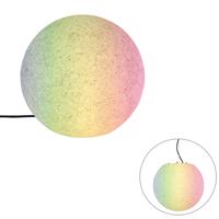 Okos kültéri lámpa szürke 35 cm IP44, LED-del - Nura