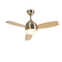 Sárgaréz mennyezeti ventilátor távirányítóval - Rotar