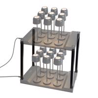 Set van 4 koppelstukken voor oplaadstation - Raika