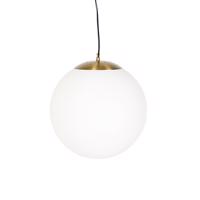 Smart Scandinavische hanglamp opaal glas 40 cm incl. Wifi A60 - Ball 40