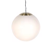 Smart Scandinavische hanglamp opaal glas 50 cm incl. Wifi A60- Ball 50