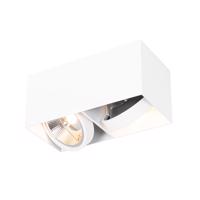 Smart spot wit rechthoekig 2-lichts incl. 2 Wifi GU10 111mm - Box