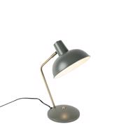 Smart tafellamp groen met brons incl. Wifi P45 - Milou