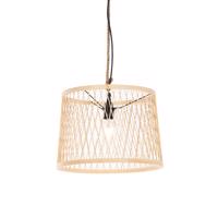 Vidéki kültéri függőlámpa rattan 40 cm - Calamus