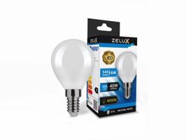 Zelux Led Mini Globe G45 6W E14 4000K Mini Gömb